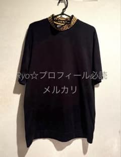極希少 FENDACE FENDI × Versace ハイネック Tシャツ - メルカリ