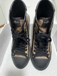 COACH Signature High-Top Sneakers