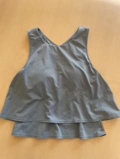 【SUKALA】美品　スカーラ　フレアタンクトップ スモークブルー XSのサムネイル