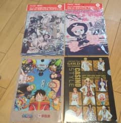 未使用ワンピース コカ・コーラオリジナル クリアファイルセット