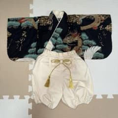 ベビー袴　お食い初め　100日祝い　初節句　子供の日　ひな祭り　男の子のサムネイル