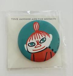 トーベとムーミン展　缶バッジ　新品　リトルミイ　緑