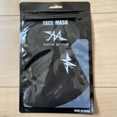 マスク　黒　1枚　Mのサムネイル
