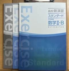 高校新演習 スタンダード 大学受験 数学II・B 確認テスト・解答解説付のサムネイル