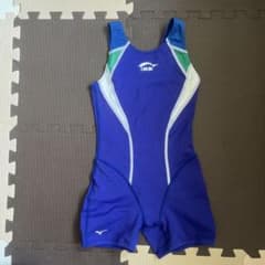 MIZUNO イトマンスイミングスクール水着 女子用 ブルー　140cmのサムネイル