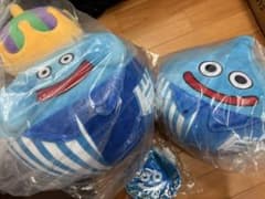 ローソンコラボ　スライム　キングスライム　店員　ぬいぐるみ　2種セットのサムネイル