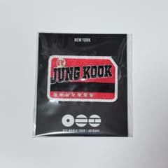 【超貴重 NY限定】BTS ARIRANG 刺繍ワッペン　ジョングク BTS JUNGKOOK ワッペン バッジ NEW YORK - メルカリ
