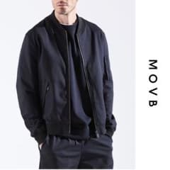 美品】MOVB Duplex Cotton Jersey MA-1 高級 - メルカリ
