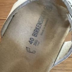 BIRKENSTOCK ホワイト コンフォートサンダル 40のサムネイル