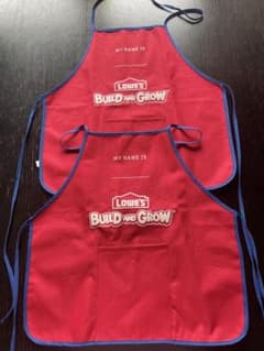 LOWE'S キッズエプロン 2枚セット　ごっこ遊び　ハロウィンのサムネイル