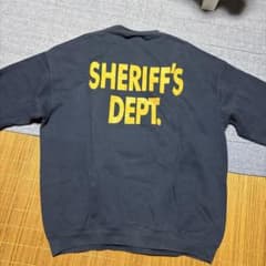 Lee SHERIFF'S DEPT. スウェット ブラック 2XLのサムネイル