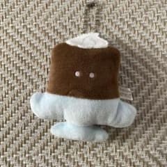 つぶらな瞳の喫茶店 ぬいぐるみキーホルダー