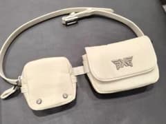 現品限☆PXG ゴルフ ベルトバッグ ゴルフポーチ - メルカリ