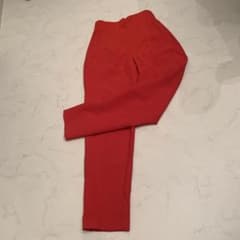 ZARA パンツ　赤　美品のサムネイル