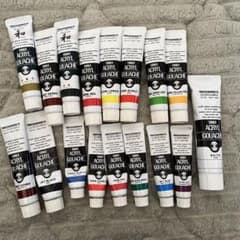 TURNER ターナー アクリルガッシュ まとめ売り 17本セット - メルカリ