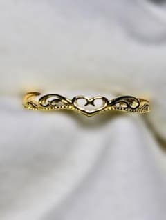 K18YG 18金 Tiara Arabesque Design Ringのサムネイル