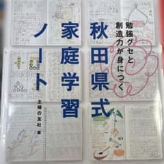 秋田県式家庭学習ノート 勉強グセと創造力が身につくのサムネイル