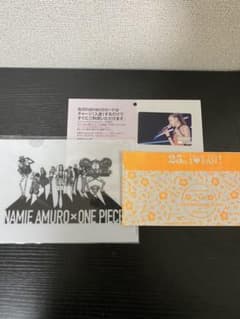 安室奈美恵 nanacoカード クリアファイル付きのサムネイル