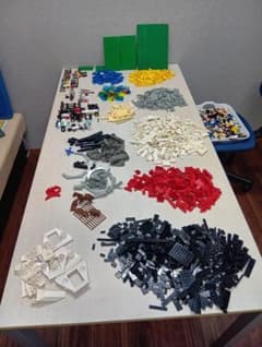 ①LEGO レゴ＋②ダイヤブロック 大量セット まとめ売りのサムネイル