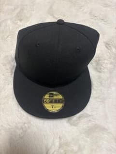 New Era 59FIFTY ブラックキャップ 7 1/4のサムネイル
