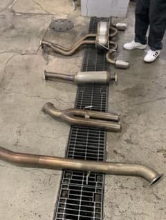 Z33 サムライパワー デュアルマフラー フェアレディZ - メルカリ