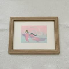 天女　パステル画　※額縁なしのサムネイル