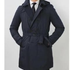 【 Takayuki様専用】HERNO　ダウン トレンチコート 44 NAVYのサムネイル