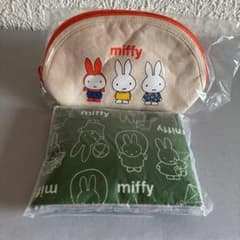 ★新品★Miffy ミッフィー ポケッタブルバッグ エコバッグ ＆ ポーチ