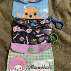 Monchhichi モンチッチ ミニポーチ 3点セットのサムネイル