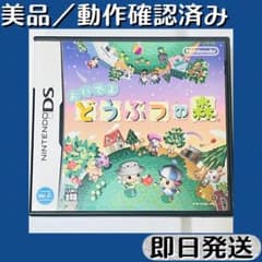 美品 ／ 動作確認済み DSソフト おいでよ どうぶつの森 ケース付 即日