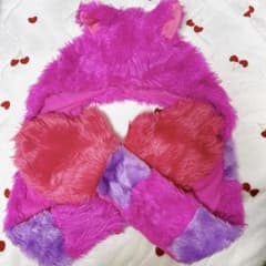 チェシャ猫 マフラーキャップのサムネイル