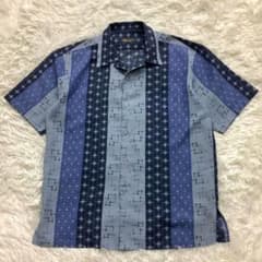 美品 かりゆしウェア ノーアイロン 沖縄 正装 華やか 上品 半袖 高級 お祝い かりゆしウェア L 沖縄 正装 華やか 上品 半袖 高級 ノーアイロン