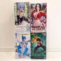 ボアハンコック 緑谷出久 フィギュア ラウンドワン限定レム　4個セット