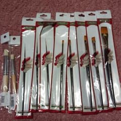 トールペイント筆色々♪10本のサムネイル