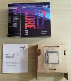 CPU Intel core i7 8700kのサムネイル