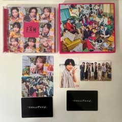 timelesz FAM 初回A.B.通常　トレカ付き timelesz FAM 初回限定盤A＋通常盤 個人・集合トレカ付き - メルカリ