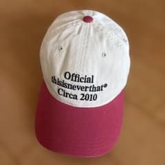 【正規品・試着のみ】値下げ中★ thisisneverthat キャップ ネバザ