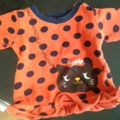 ねこちゃん　トレーナー　90のサムネイル