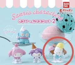 サンリオキャラクターズ とろりんマスコット2 ポチャッコ　ガチャガチャのサムネイル