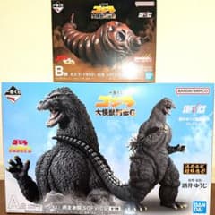 一番くじ ゴジラ 大怪獣列伝G A賞 B賞 フィギュア　ゴジラ モスラ