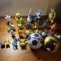 ポケモン フィギュア 大量セット モンスターボール付きのサムネイル