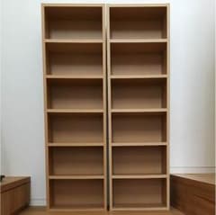 カラーボックス 2つ ラック 無印良品【引取場所:大田区指定場所】のサムネイル
