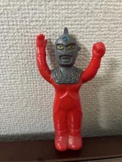 大里玩具製 ウルトラマンセブン ソフビ 指人形 - メルカリ