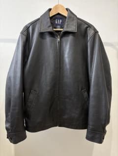 90s OLD GAP LEATHER BLOUSON JACKET S 中綿 - メルカリ