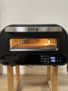 【大幅値下げ】ENRO 電気式窯焼名人　ポータブル家電ピザ窯のサムネイル