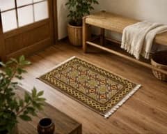 ペルシャ絨毯 ビンテージ トライバルラグ (ユニーク品)No:34133 - メルカリ