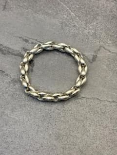 RESHEM Silver シルバーブレスレット グレンデシャン型 10ミリ幅