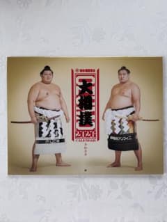 大相撲カレンダー 2026年 壁掛け 横綱豊昇龍 ハンコ押されてます