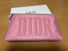 Dior ポーチ ピンク スエード調のサムネイル