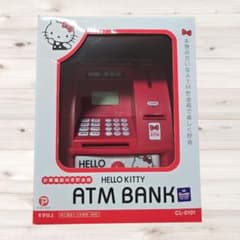 【未使用・希少】ハローキティ ATMバンク 貯金箱 サンリオ PLEX 2007 未使用・希少】ハローキティ ATMバンク 貯金箱 サンリオ PLEX 2007